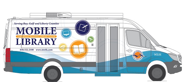 Mobile Library Illustration